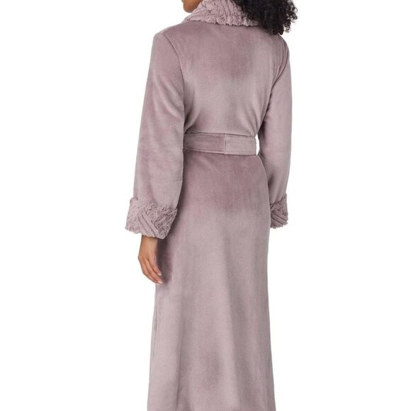 NWT Carole Hochman Women's Shawl Collar Bathrobe Lavender Size XL $85 NN13 - Picture 4 of 6